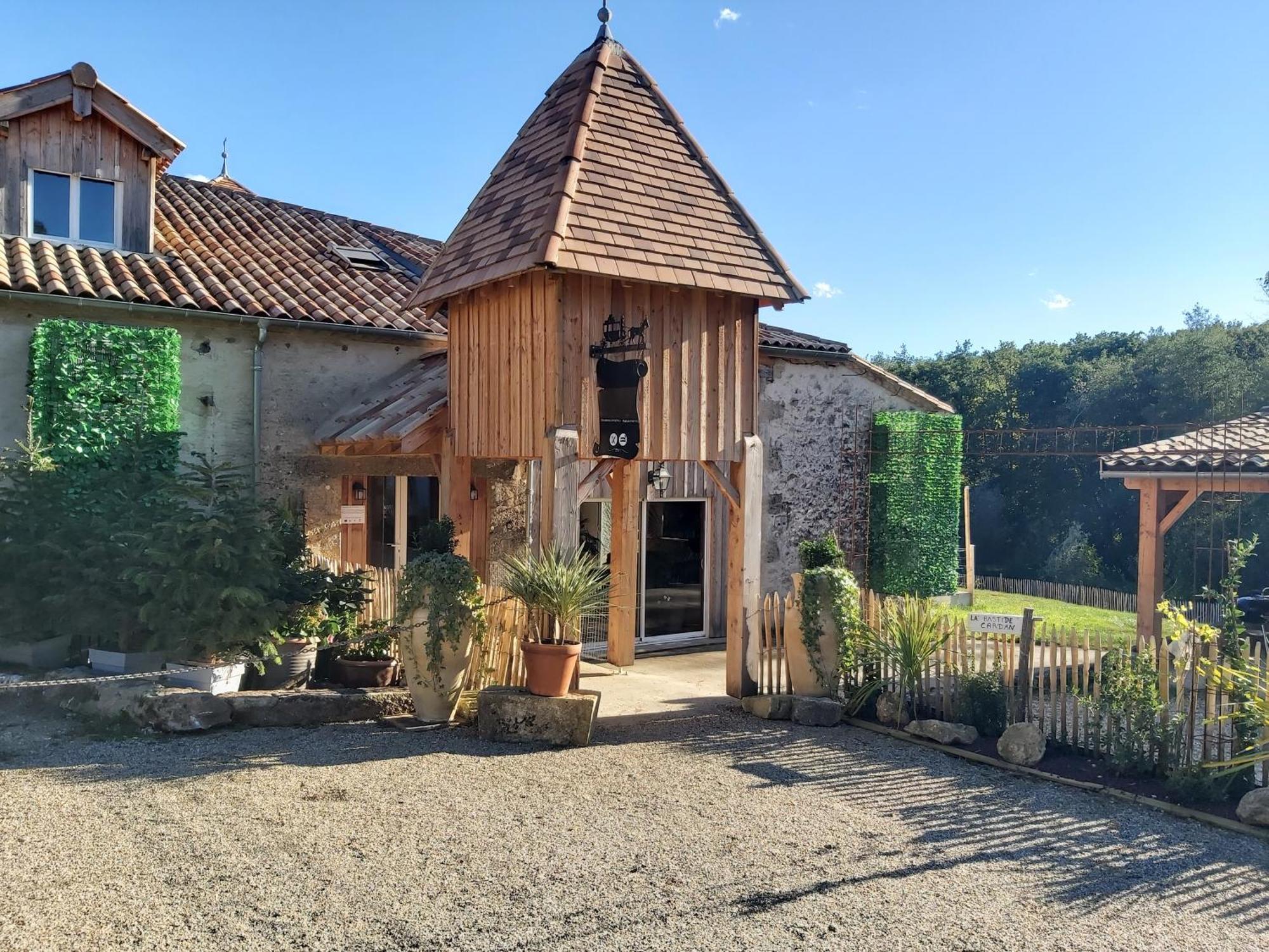 Château la bastide cardan Saint-Sulpice-de-Pommiers Extérieur photo